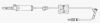 MEDSTREAM MS750E (Lot of 16) IV Administration Set, 20 Drops, 92'' Tube, 1 Port, Injection Y-Port