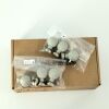 NIHON KOHDEN H041A 6144-011825 Chest Electrode (Silicon Rubber ) 1 Set(6 Pcs) Suction Ball ECG unit