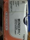 ETHICON MONOCRYL 0 CP-1 Y267H Sutures