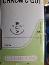 ETHICON CHROMIC  GUT 0 SH G124H Sutures
