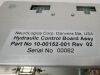 NEUROLOGICA 10-00152-001 Hydraulic Control Board Assembly CT Mobile