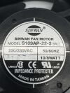SINWAN S109AP-22-3 FAN MOTOR A-Scan