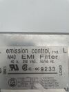 EMISSION CONTROL M40 EMI Filter  A-Scan