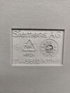 SIEMENS 7445880 Pad w/ Metal Lip CT Scanner