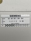 SIEMENS 4465811 keyboard # flourospot h,hk Rad/Fluoro Room