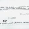 SMITH & NEPHEW REF 7205328 4.0mm NOTCHBLASTER™ Arthroscopic Blade , EXP 2022/04