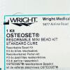 WRIGHT MEDICAL REF 8400-0511 OSTEOSET RESORBABLE MINI BEAD KIT, 5cc, EXP 2022/01