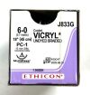 ETHICON J833G  6-0 COATED VICRYL UNDYED 1X18