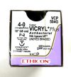 ETHICON VCP504G  4-0 COATED VICRYL PLUS UNDYED 1X18" P-2