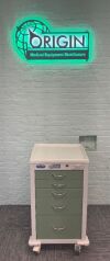 ARMSTRONG MEDICAL A-Smart Cart System w/o keys Pharmacy/Med Cart