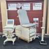 UMF MEDICAL Medical Exam Chair Table Power UMF 4011 with New Graphite Upholstery Exam Table