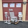 UMF MEDICAL Medical Exam Chair Table Power UMF 5020 with New Graphite Upholstery Exam Chair