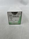ETHICON 9001G ETHILON Nylon Suture, ULTIMA - Spatula, Non-Absorbable, CS160-6 5.5mm / CS160-6 ½ Circle, Black Monofilament 6" = 15cm, Size: 1