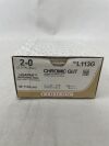 ETHICON L113G Gut Chromic Absorbable Monofilament Suture, Size 2-0, 54 in. Length