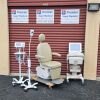 SMR MAXI Medical Exam Chair Table  S 2800 with Original Tan Upholstery Exam Chair