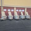 MEDICAL SPA TABLE CHAIR LIVING EARTHCRAFT SPA TABLE with New White Upholstery Exam Table