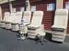 MEDICAL SPA TABLE CHAIR DRE MILANO D20 Dre Milano D20 Exam Table Chair Exam Table