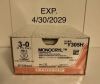 ETHICON Y305H 3-0 Monocryl RB-1 Taperpoint 27” Sutures