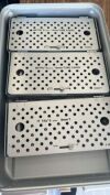 MEDTRONIC METRx II System 14, 16, 18mm Tube Caddy sets with cases set of three METRx II System 14, 16, 18mm Tube Caddy sets with cases