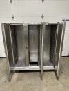 CARTER-HOFFMANN PH1250 Insulated Mobile Heated Cabinet Cart w/ Tray Racks .