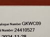 GORE Synecor Preperitoneal Biomaterial 9cm Circle  GKWC09  Exp.2024-11  (V2) Synecor Preperitoneal
