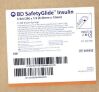 BD 305932 SAFETYGLIDE INSULIN 1/2ML, 29G X 1/2” U-100 INSULIN SYRINGE (BOX/100) 2028/12/31