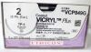 ETHICON VCP849G Coated Vicryl Plus Antibacterial 2 TP-1 , 2x27” Polyglactin 910 MS/2 (BOX/12) 2029/01/31 Sutures