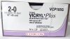 ETHICON VCP105G Coated Vicryl Plus Antibacterial 2-0 , 18” Violet Braided (BOX/12) 2028/12/31 Sutures