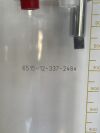 DRAEGER 6515-12-333-0229 / 6515-12-337-2484 SECRETGLAS suction container Pump Suction