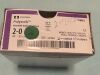 COVIDIEN 170053 2-0 Endo Stitch Polysorb violet 48" ES-9 taper, Box of 12 (x)