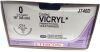 ETHICON J740D Coated Vicryl Polyglactin 910 Violet Braided Suture, Size 0 , 18” CT-1 Taper Control Release (BOX/12) Expired 2024/12 Sutures