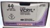 ETHICON J773D COATED VICRYL (polyglactin 910) Taper Absorbable, SH Violet Braided 18" Size: 4-0 (BOX/12) 2025/05/31 Sutures