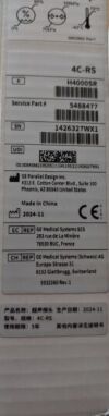 GE 4C-RS Ultrasound Transducer