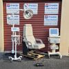 MIDMARK RITTER Exam Table Chair Power OB GYN Ritter Midmark 413 w New Cream Upholstery Exam Table