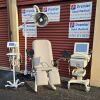 MIDMARK RITTER Exam Table Chair Power OB GYN Ritter Midmark 413 w New Cream Upholstery Exam Table