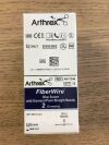 ARTHREX AR-7246 FiberWire Blue Sturue w/ Diamond Point Straight Needle 2, 38in (12/Box)