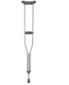 MEDLINE MDS80534 Crutches, Tall, Adult, Aluminum, Push-Button W/ 300lb (1 Pair)
