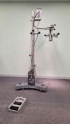 ZEISS w/ Fiberoptic Illuminator Model 31 01 87 & Foot Switch O/R Microscope