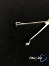 JARIT 135-185 Babcock Tissue Forceps Mirror Finish - 10.5mm Wide Jaws - 7 1/4in