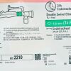 AVANOS MEDICAL REF 2210 Double Swivel Elbow, BALLARD CLOSED SUCTION SYSTEM FOR ADULTS, 14Fr. , EXP 2029/10