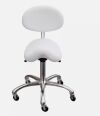 SPA NUMA LOLA Beautuy Esthetician Technician Saddle Stool - White