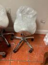 SPA NUMA LOLA Beautuy Esthetician Technician Saddle Stool - White