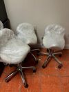 SPA NUMA LOLA Beautuy Esthetician Technician Saddle Stool - White