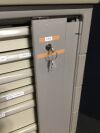 HERMAN MILLER 7 Drawer Anesthesia Crash Cart:  Includes key.