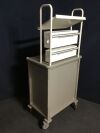 HERMAN MILLER 7 Drawer Anesthesia Crash Cart:  Includes key.