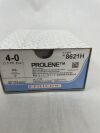 ETHICON 8621H PROLENE Polypropylene Suture, Straight Cutting Needles, Non-Absorbable, KS 60mm Straight, Blue Monofilament 30" = 75cm, Size: 4