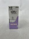 ETHICON J214H COATED VICRYL (polyglactin 910) Suture, Taper Point, Absorbable, RB-1 17mm ½ Circle, Undyed Braided 27" = 70cm, Size: 4-0