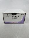 ETHICON J907G COATED VICRYL (polyglactin 910) Suture, SUTUPAK Pre-Cut Sutures, Absorbable, Violet Braided 12-18" = 45cm, Size: 1