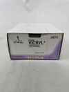 ETHICON J907G COATED VICRYL (polyglactin 910) Suture, SUTUPAK Pre-Cut Sutures, Absorbable, Violet Braided 12-18" = 45cm, Size: 1