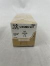 ETHICON 798G Surgical Gut Suture - Chromic, MICROPOINT-Reverse Cutting, Absorbable, G-2 8.0mm / G-2 ½ Circle, Chromic Monofilament 18" = 45c